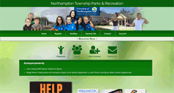 Desktop Screenshot of northamptonrec.com